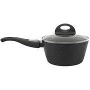  Ковш с крышкой алюминиевый Servitta Black Stone Sr0288 