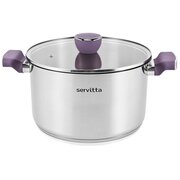  Кастрюля с крышкой Servitta Viola Sr0300 
