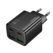  СЗУ HOCO N56 Fundador four-port PD30W (2C2A) black 