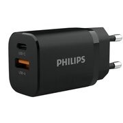  СЗУ Philips DLP5331CB/74 1 разъем USB-C + 1 разъем USB-A 240Вт 1.5A черный 