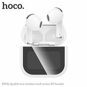  Наушники HOCO EW82 Sparkle true wireless touch screen BT headset белый 
