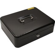  Ящик для денег Silwerhof 90x300x240 черный сталь 1.66кг 