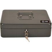  Ящик для денег без номинала Cactus CS-CB-004GY 90x300x240 серый сталь 1.967кг 