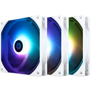  Кулер Thermalright TL-C14W-Sx3 (140x140x26mm, 4-pin PWM, ARGB, 74.3CFM, 26.6dBA, 1500RPM, White) 