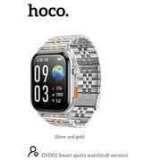  Smart-часы HOCO DYD02 Smart sports watch call version золото-серебро 