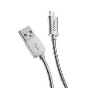  USB кабель Deppa 72273 USB - Micro USB, Metal (1,2м) 