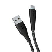  USB кабель Deppa 72531 Fly USB-Type-C 3A Black (1м) 