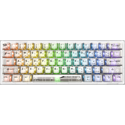  Клавиатура REDRAGON Fizz RU RGB прозрачный белый, механическая (71736) 