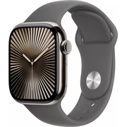  Smart-часы Apple Watch Series 10 A3001 MWXE3ZP/A 42мм OLED размер браслета 150-200мм титан/серый 