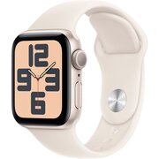 Smart-часы Apple Watch SE 2024 MXEF3LL/A 40мм корп.сияющая звезда Sport Band рем.сияющая звезда разм.брасл.:S/M 