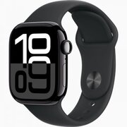  Smart-часы Apple Watch Series 10 MWWE3LW/A 42мм OLED корп.черный Sport Band рем.черный 