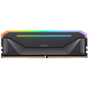  ОЗУ Apacer Nox (AH5U16G62C532NBAA-1) DDR5 16GB 6200MHz DIMM RGB Black Gaming Memory CL40 1.35V (Retail) 2048*8 Heat Sink (Retail) 