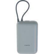  Внешний аккумулятор Xiaomi BHR9073GL 10000mAh встроенный кабель GL P15ZM Ледяной синий 