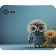 Коврик для мыши Cactus CS-MPC-P07XS Owl blue 220x180x2мм 