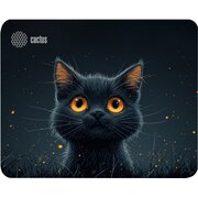  Коврик для мыши Cactus CS-MPC-D09S Black Cat 250x200x3мм 