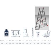  Лестница-трансформер PRO Startul ST9947-07 