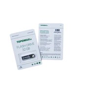  USB-флешка TOPOMAX PK-TG026 32G USB 2.0 метал нс 