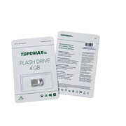  USB-флешка TOPOMAX PK-TG105 4G USB 2.0 металл нс 