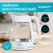  Электрочайник Scarlett SC-EK27G104 белый 
