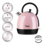  Электрочайник VLK Siena-6562 розовый/черный 