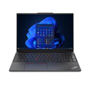  Ноутбук Lenovo ThinkPad E16 Gen 2 (21MA005DRT) 16" WUXGA IPS 400N/Ultra 7 155H/16GB/SSD512GB/Intel Arc/Fingerprint/Backlit/DOS/Black 