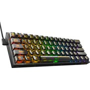  Клавиатура REDRAGON Fizz RU 71737 RGB, прозрачный черный 