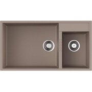  Кухонная мойка Omoikiri Tedori 85-2-U-SA бежевый 
