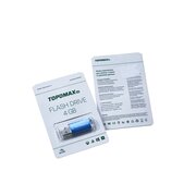  USB-флешка TOPOMAX PK-RocketBL 4G USB 2.0 синий нс 