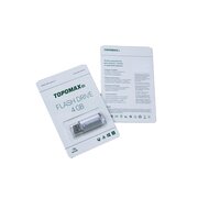 USB-флешка TOPOMAX PK-RocketSL 4G USB 2.0 серебро нс 