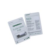  USB-флешка TOPOMAX PK-RocketSL 8G USB 2.0 серебро нс 