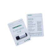  USB-флешка TOPOMAX PK-TG121SL 8G USB 2.0 серебро нс 
