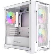  Корпус Powercase Mistral Micro X3W ARGB (CMMXW-A3), Tempered Glass, 3x 120mm ARGB PWM Fan, белый, mATX 