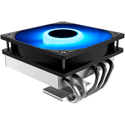  Кулер ID-COOLING IS-50 Max RGB V3 LGA1700/1200/115X/AM5/AM4 низкопрофильный высота 77mm (TDP 130W, PWM, 5 тепл.трубок, RGB FAN 120mm) BOX 