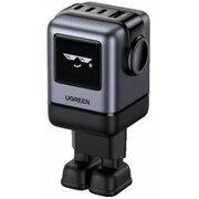  СЗУ UGREEN X688 (45515B) UNO 100W 4-Port GaN USB-A+3*USB-C Fast Charger EU Grey 