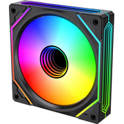  Вентилятор Bloody BD-CF120ARGB5 LCD ARGB (BD-CF120ARGB5-BK) 120х120x25 черный 4-pin 26дБ (упак. 1шт) Ret 