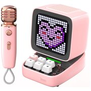  Портативная колонка Divoom Ditoo Mic розовая 