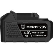  АКБ Deko UNV4.0 STD (063-4494) 20В 4Ач Li-Ion 