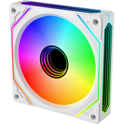  Вентилятор Bloody BD-CF120ARGB5 LCD ARGB (BD-CF120ARGB5-WH) 120х120x25 белый 4-pin 26дБ (упак. 1шт) Ret 