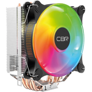  Кулер CBR CBR-CC-4180-ARGB-PWM Al+Cu, 4 heat pipes, Socket 775/1366/1155/1156/1150/1151/1200/1700/AM2/АМ2+/АМ3/AM3+/FM1/FM2/AM4/AM5 