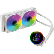  СВО Bloody BD-LC240ARGB1 ARGB (BD-LC240ARGB1-WH) Soc-AM5/AM4/1200/1700/1851 белый 4-pin 22-35dB Al+Cu LCD 260W 1200gr Ret 