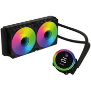  СВО Bloody BD-LC240ARGB2 ARGB (BD-LC240ARGB2-BK) Soc-AM5/AM4/1200/1700/1851 черный 4-pin 22-35dB Al+Cu LCD 260W 1100gr Ret 