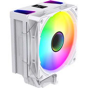  Кулер Bloody BD-AC220-ARGB1 ARGB (BD-AC220-ARGB1-WH) Soc-AM5/AM4/1200/1700/1851 белый 4-pin 14-26dB Al+Cu LCD 220W 596gr Ret 