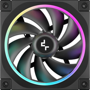  Вентилятор Deepcool FL12 (R-FL12-BKAPN1-G) ARGB 120х120x25 черный 4-pin Ret 