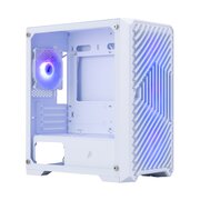  Корпус 1STPLAYER Trilobite T5 ARGB White (T5-WH-4F7-W) / mATX / 4x120mm ARGB fans 