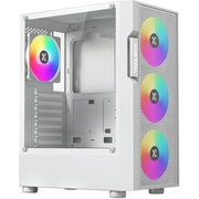 Корпус XASTRA A302 4FRGB White (A302-WH-FC120FRGB-4F-GL) ATX/Mesh/ tempered glass / 4x120mm FC120-FRGB fans 