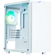  Корпус ZALMAN T4 Plus, mATX, White, Window, 1 x Combo (3.5'' or 2.5''), 1x3.5'', 2x2.5", 1xUSB2.0, 2xUSB3.0, REAR 1x120mm ARGB 