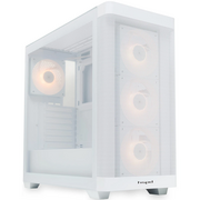  Корпус HSPD M740 (M740-TGWH-ARGB), без БП, Mesh Mid Tower, white, TG, 0.6 SPCC, 4x120mm ARGB E-ATX, ATX, mITX 170/400/200mm 4x2.5", 2x3.5", 7x 