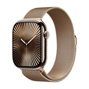  Smart-часы Apple Watch Series 10 A3003 (MWYY3ZP/A) 46мм, 2.1", сияющая звезда/золотой титан 