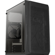  Корпус Formula CS-107, mATX, Mini-Tower, без БП, черный 