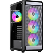  Корпус XASTRA A403 4ARGB Black (A403-4FC12A) ATX/Mesh tempered glass 4x120mm ARGB PWM fans 
